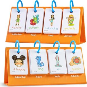 Phonics Flash Cards Learn to Read CVC Word Builder Games, Sight Words Games for Kindergarten Classroom Supplies, Preschool Phonics Learning Activity, Special Education Speech Therapy Toys